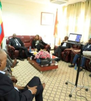  His Excellency, the Ambassador of United States , Ervin Massinga, made a visit to Mekelle University on Wednesday, 22 February,2024. 